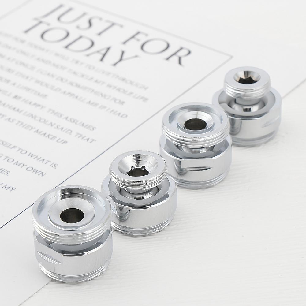 360 Degree Adjustable Brass Faucet Connector Swivel Aerator Adapter Water Purifier Accessories Connect Hose Faucet Fittings