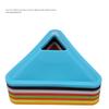 10/70 Pcs Triangle Football Training Cones Soccer Ball Practice Field Marking Sports Agility Training Discs Football Equipment