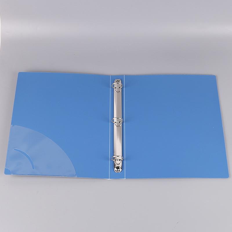 New Office Materials Storage Folder Loose Leaf Transparent Data Book File Organizer