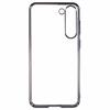 For Samsung Galaxy S23 Case Hard PC Transparent Protective Cover Electroplating Frame