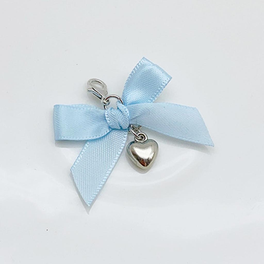 Pack of 4 Stylish Shoe Buckles Colorful Shoe Decorations Ribbon Shoes Pendant Footwear Pendant Heart Pendant for Shoe