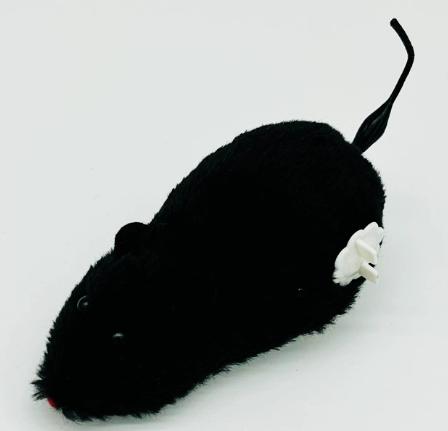 1Pc Funny Lifelike Plush Mouse Running Rat Toy for Cats Dogs Tail Mouse Pets Kids Random Color