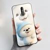Matte Soft TPU Case For Nokia 3.2 4.2 3.1 Nokia3 Phone Case Luxury Cute Love Rabbit Funny Black Silicone Ultra Thin Back Cover