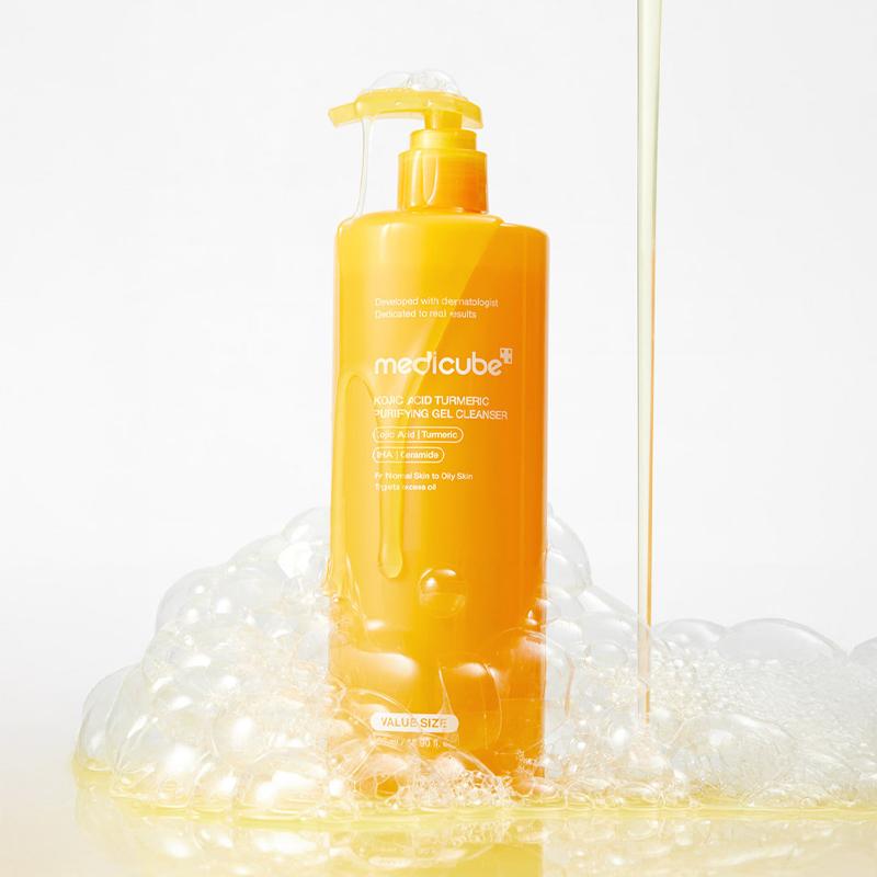 Medicube Kojic Acid Turmeric Purifying Gel Cleanser 500ml