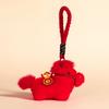 Year of The Horse Plush Keychain Cute Zodiac Animal Charm for Bag Purse Backpack Soft Stuffed Toy Lucky Gift for Friends Family