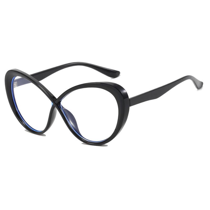 

Прозрачная оправа для компьютерных очков для женщин и мужчин, полигональная оправа, блокирующая очки от синего света, оптические очки