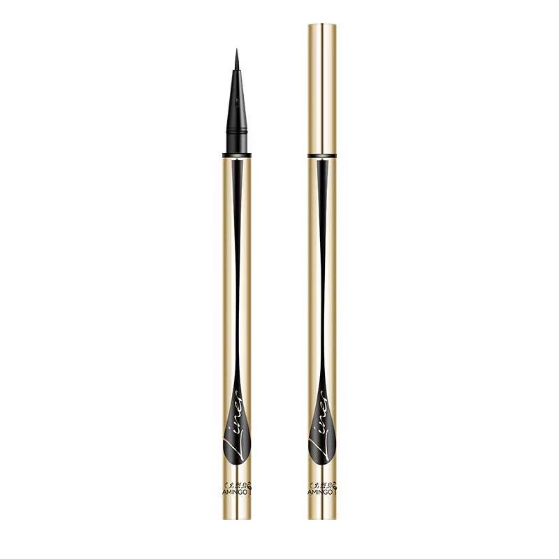 

Flamingo Eyeliner Pen with Silver Handle & Hard Tip, Versatile Eye Color, Soft Bristles, Ultra-Fine, Quick-Drying.