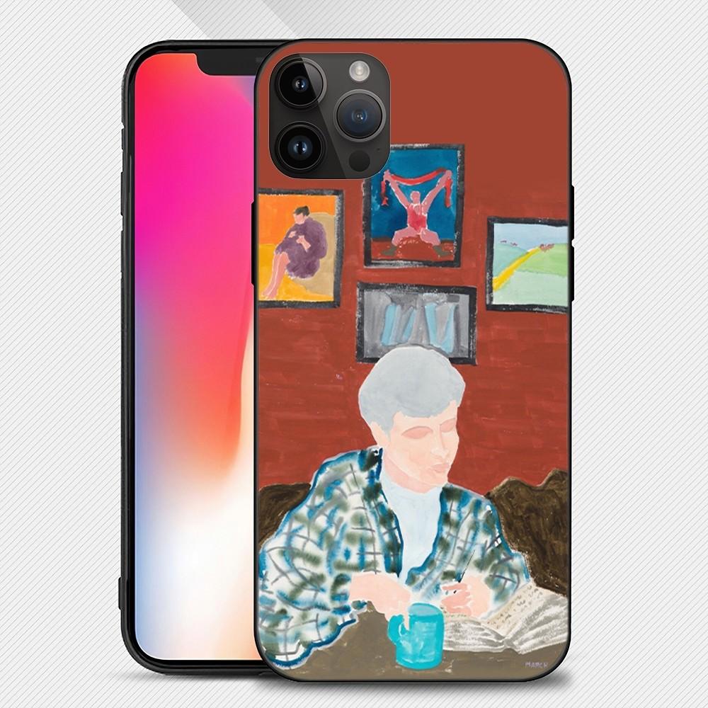 March Avery Famous Painting Phone Case Iphone15 14 13 12 11 Pro Max Mini X 7 8 Soft Case