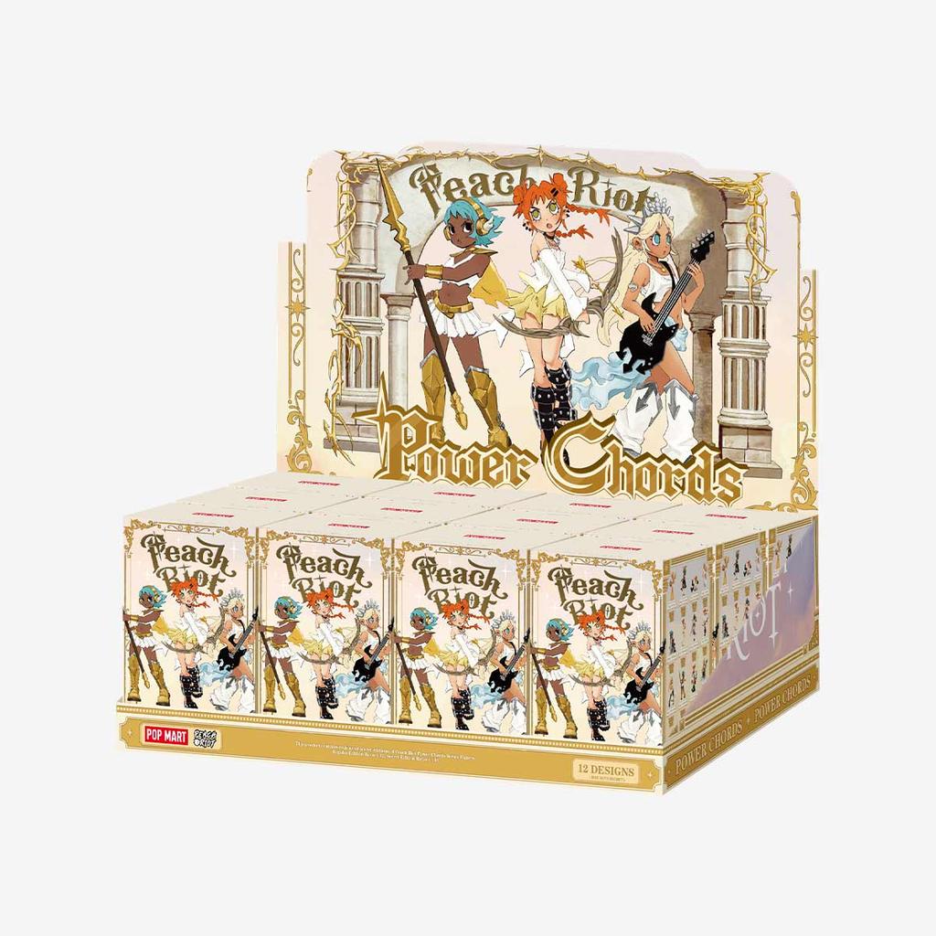 POP MART Peach Riot Power Chords Series Figures Blind Box