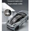 1/32 Scale Mclaren 765LT Supercar Series Metal Alloy Diecast Model Car Library Bookcase Decoration Gifts for Friend Collection Hobby