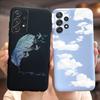 For Samsung Galaxy A23 Case SM-A235F Beautiful Girls Flowers Soft Silicone Case For Samsung A23 A 23 Back Cover GalaxyA23 Fundas