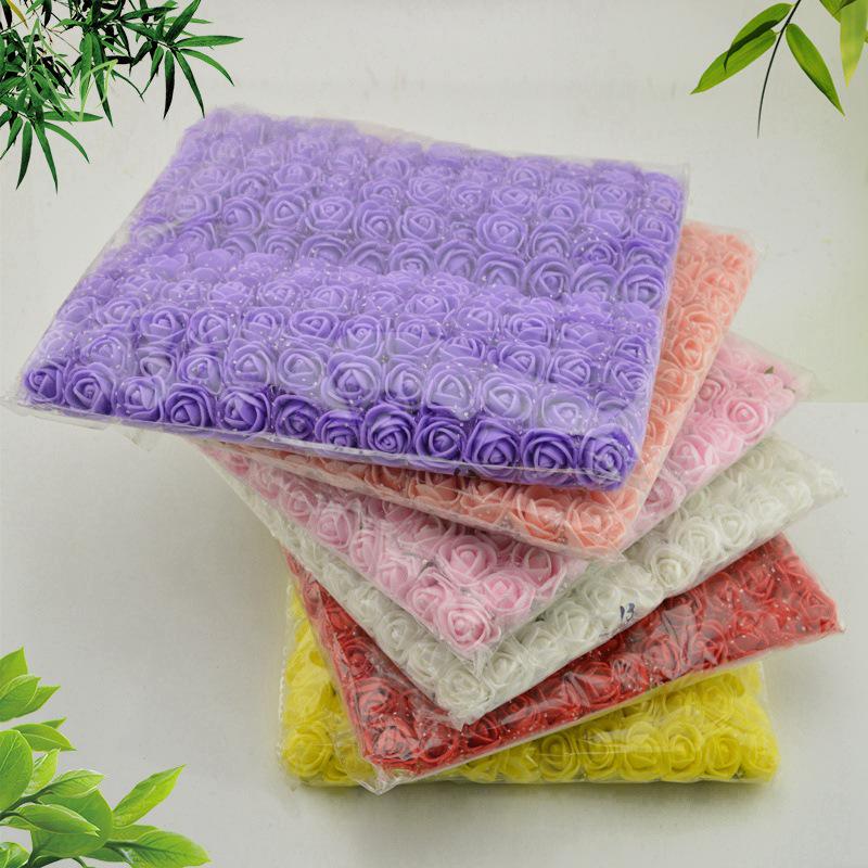 PE Foam Small Rose Candy Box & Bouquet for DIY Wedding/Home Decoration