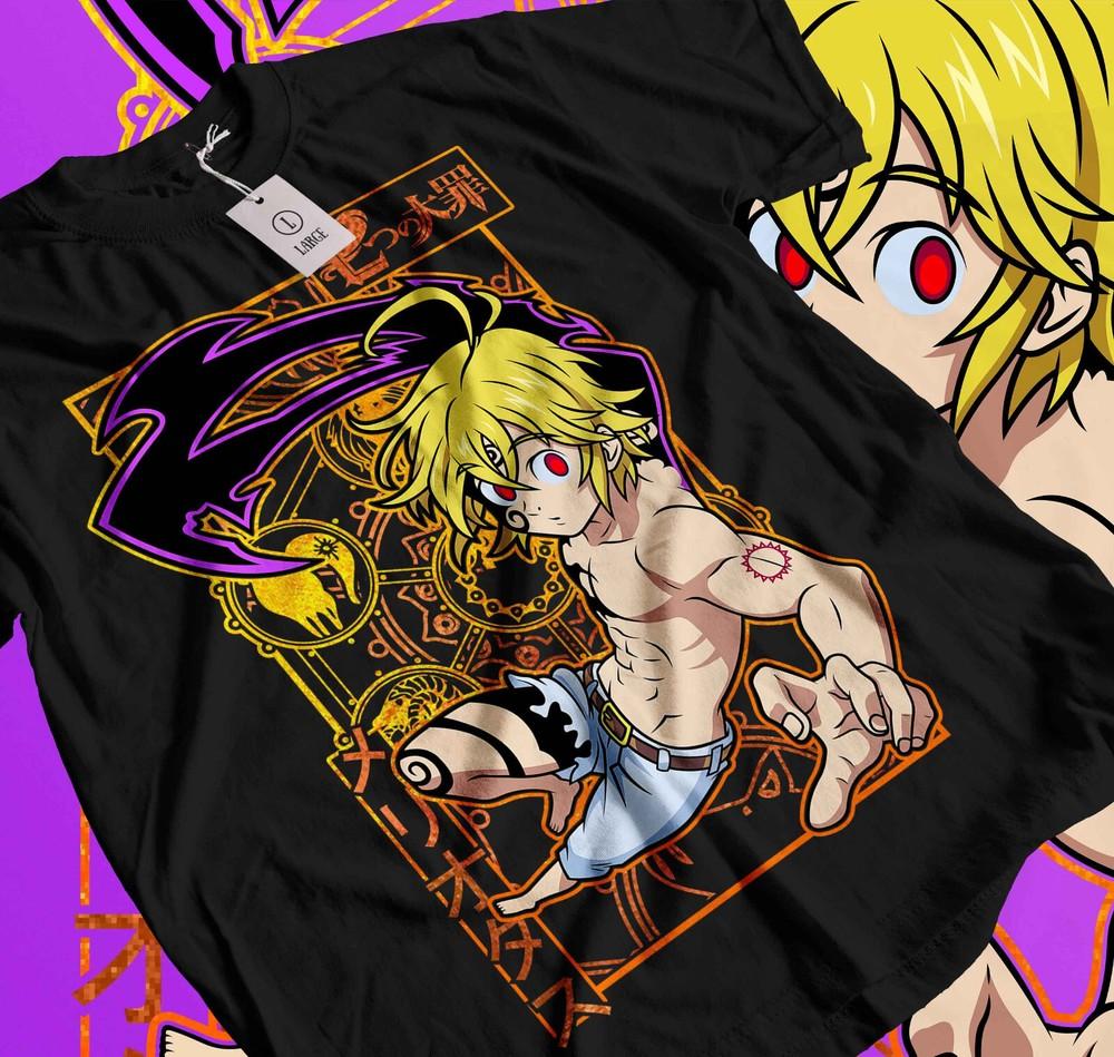 

Nanatsu no Taizai,The Seven Deadly Sins,Meliodas,Ban,Escanor, Unisex T-shirt 471 4XL