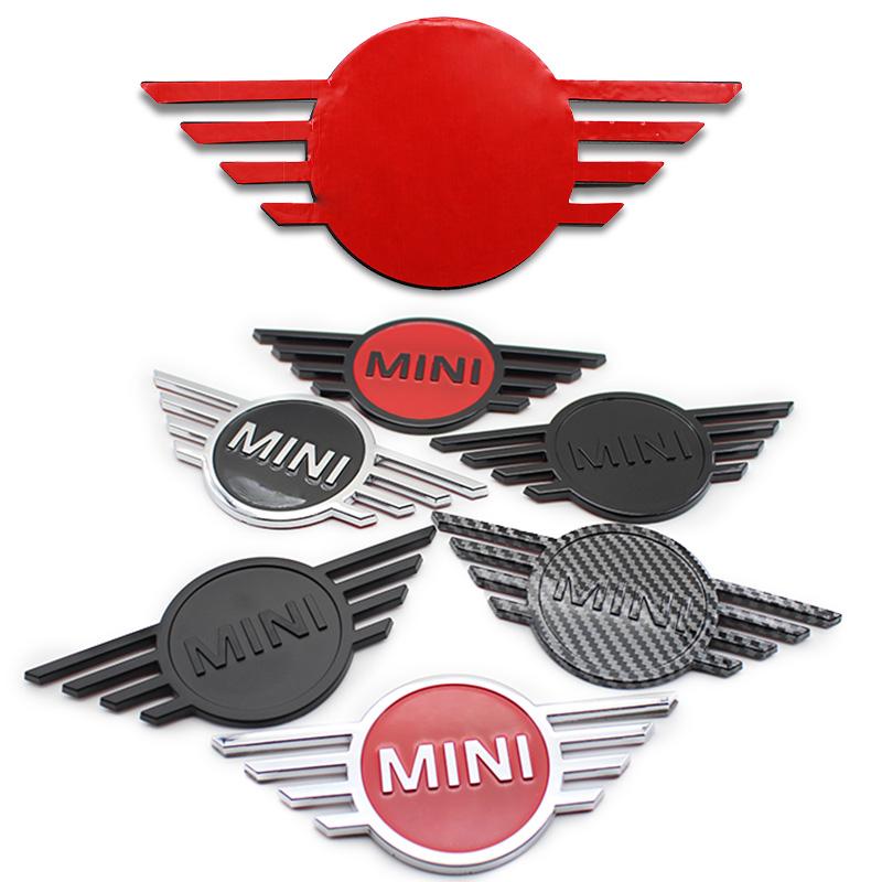 11,6 cm 14,5 cm Logo na přední kapotu auta Zadní emblém na kufr Samolepka Příslušenství Pro Mini Cooper R55 R56 R57 R58 R59 F54 F55 F56 F60