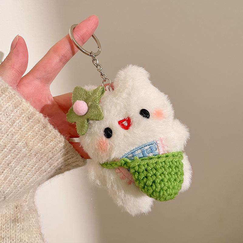 Plush Doll Pendant Girl Doll Backpack Keychain