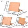 Multifunction Beech Wood Table Easel Adjustable Sketch Easel Art Painting Easel  Artists