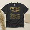 70. Geburtstag T-Shirt Geboren 1956 70 Jahre Alt Geschenke Banger Auto Liebhaber T-Shirt Lustig