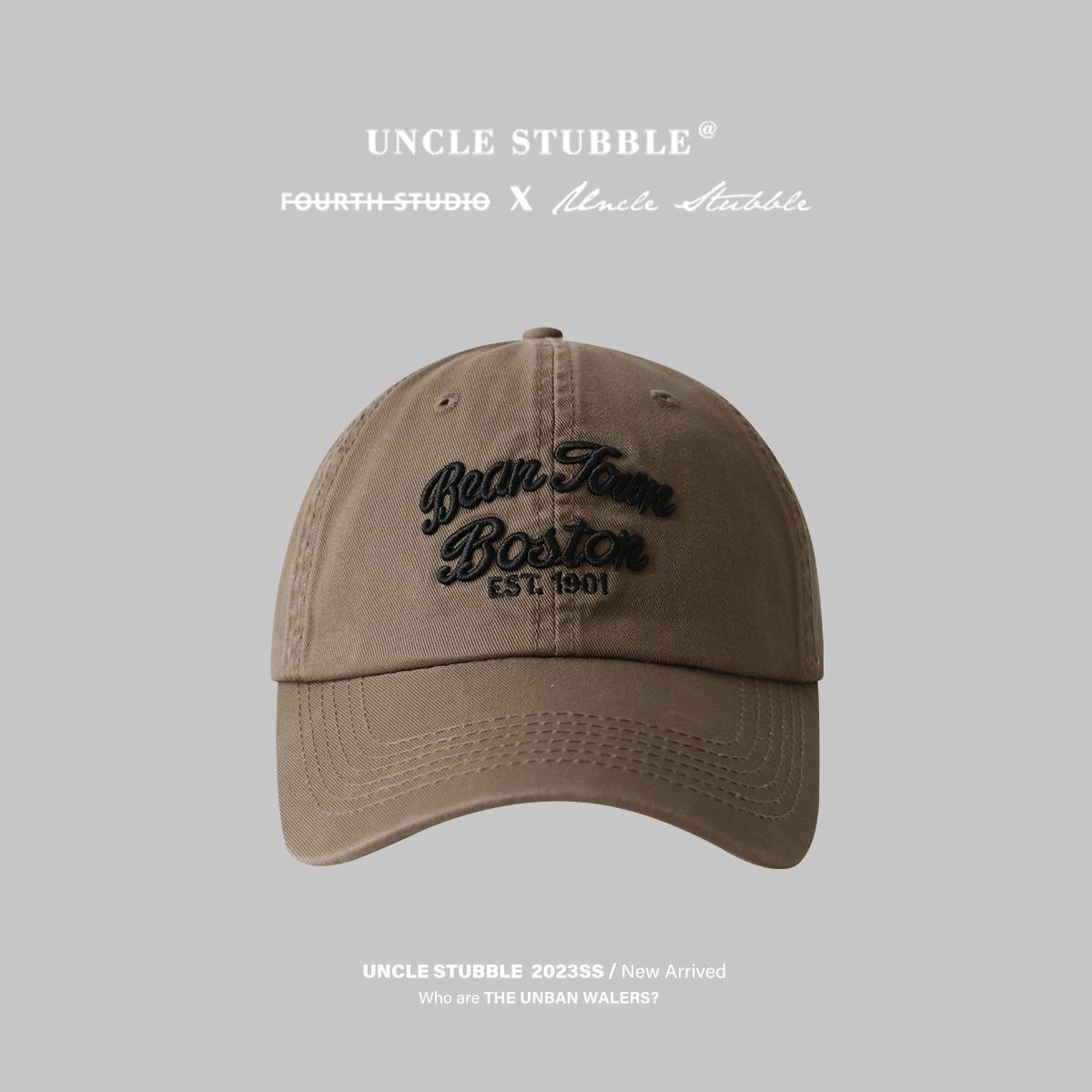 

Retro Soft Top Baseball Cap Girls Summer Cotton Sun Hat Fashionable Street Shot Embroidered Baseball Cap Men (55-61cm)