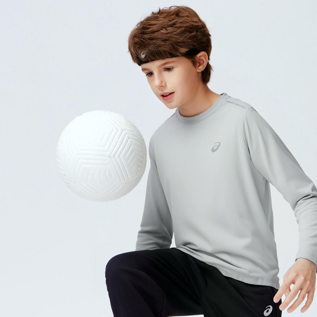 ASICS Grade School T Shirts Crew Neck Thin 331261002301-9022