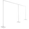 6M X 3M Heavy Duty Wedding Backdrop Stands Stage Stands Pipe & Drape Kits