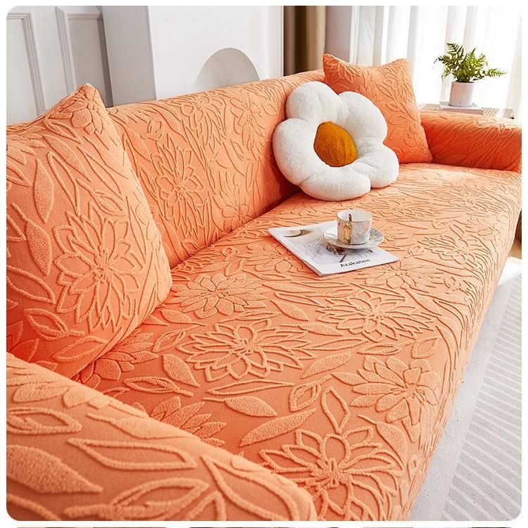 Nuovo copridivano elasticizzato in velluto jacquard, universale, per tutte le stagioni, antigraffio e antipolvere, ideale per gatti.