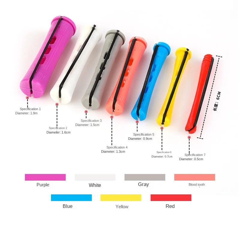 12 Pieces /set Perm Rods And Hair Rollers With Hair Cold Wave Rods Hair Curler For Women Long Short Hair Curling Hair Tools