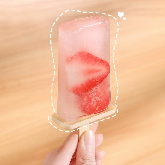 Yousheng 9Pcs Ice Pop Mold, Reusable Popsicle Maker for Homemade Ice Cream, BPA-free Freezer Tray for Juice And Yogurt