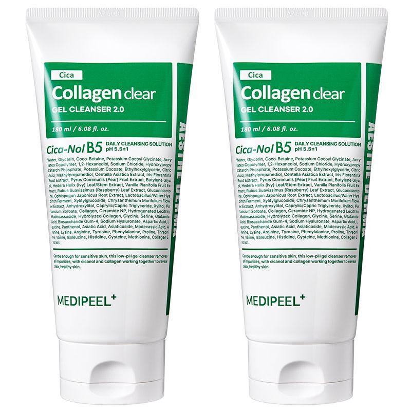 Mousse Nettoyante Collagène Clair Medipeel 180 ml x 2