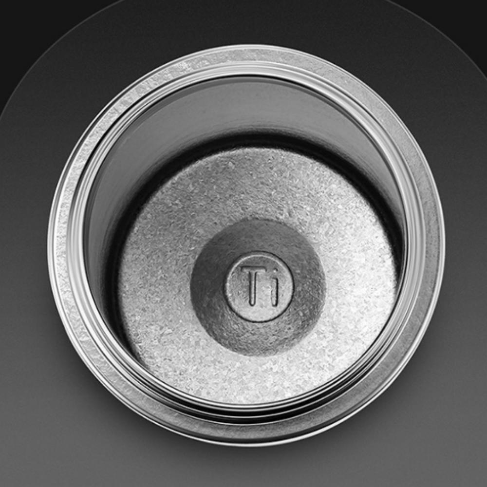 520ml Smart Thermos Bottle For Tea With Separation Strainer Infuser Temperature Display Titanium Insulation Vacuum Flask