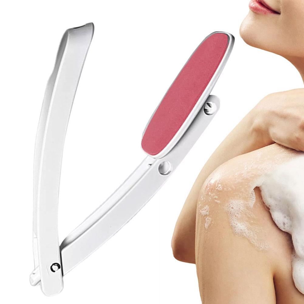 Back Applicator Foldable Lotion Applicator Back Brush For Women Tools Portable Handled Bathing P7B4