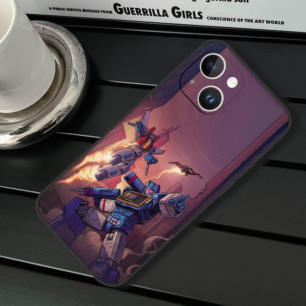 W-Transformersers Phone Case For Iphone 16 15 11 13 14 Pro Max 7 8 Plus X Xr Xs Max 12mini Black Shell Cover Case