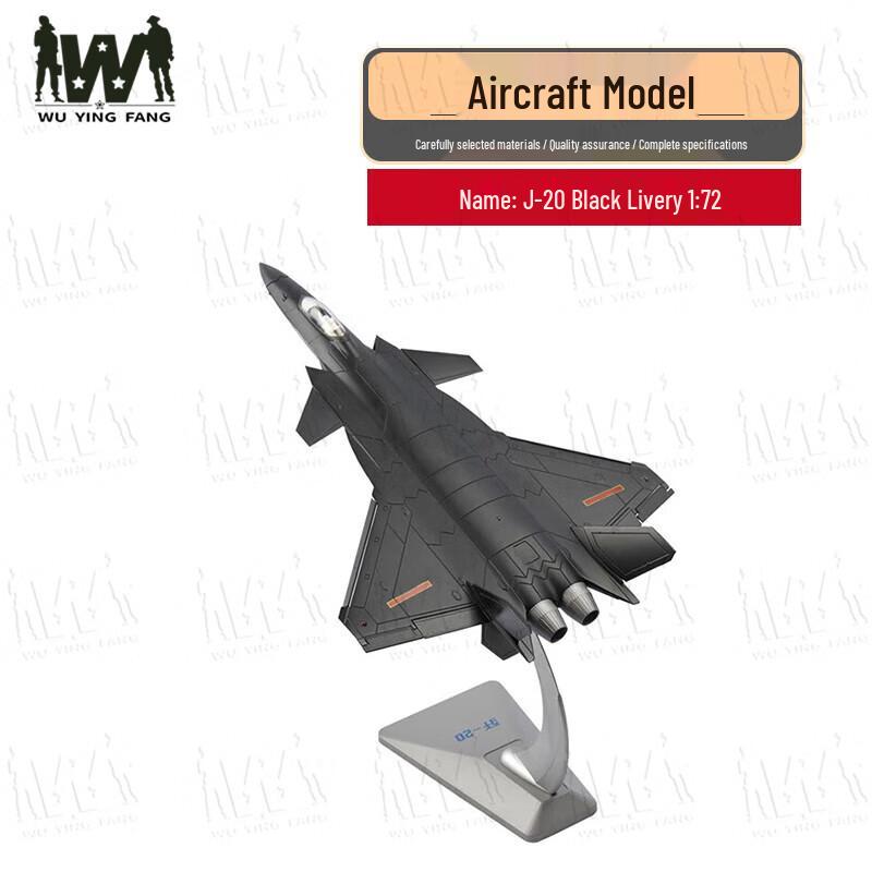 Wuyingfang J-20 Fighter Jet Model 1:72