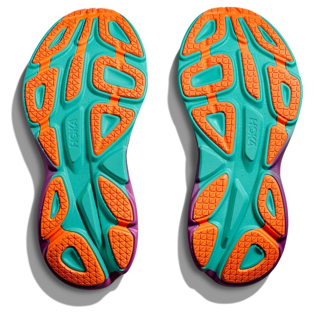 HOKA One One Bondi 8 Electric Aqua Black Men Sneakers 1123202-EQB