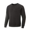 Li Ning Comfortable Casual Simple Loose Round Neck Pullover Sweatshirt Men Sweatshirt Black Chocolate AWDV227-3