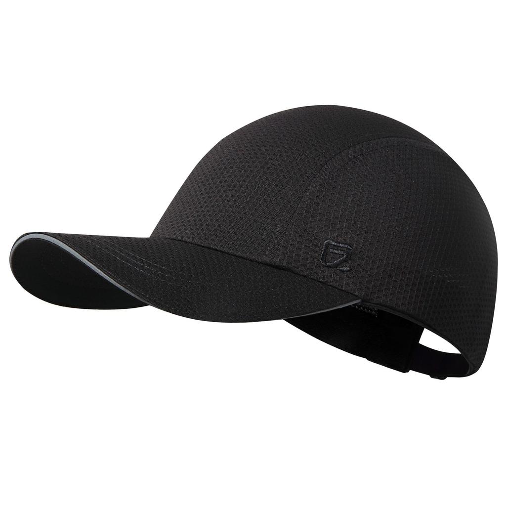 GADIEMKENSD Running Summer Baseball Night Tennis Reflective Baseball Black Women's Cap, Men's Cap, Cap, Fishing, Work, Cap, Breathable, Lightweight,