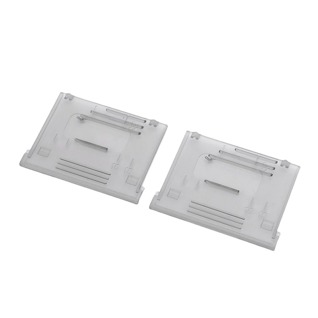 2PCS Bobbin Cover Plates Transparent Plastic Slide Plate Assembly Replacement for BB370 BM2800 BM2800CT BM2800FG