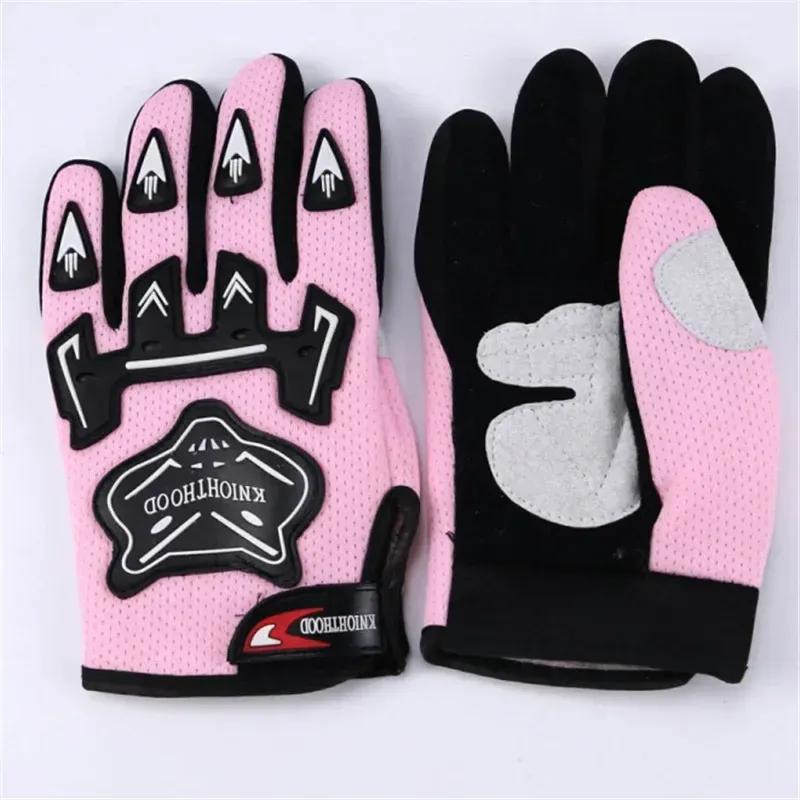 TDPRO Celoprstové motocyklové rukavice Dětské Luvas Motocross Luvas Motorbike Guantes Dětské Závodní Moto Rukavice