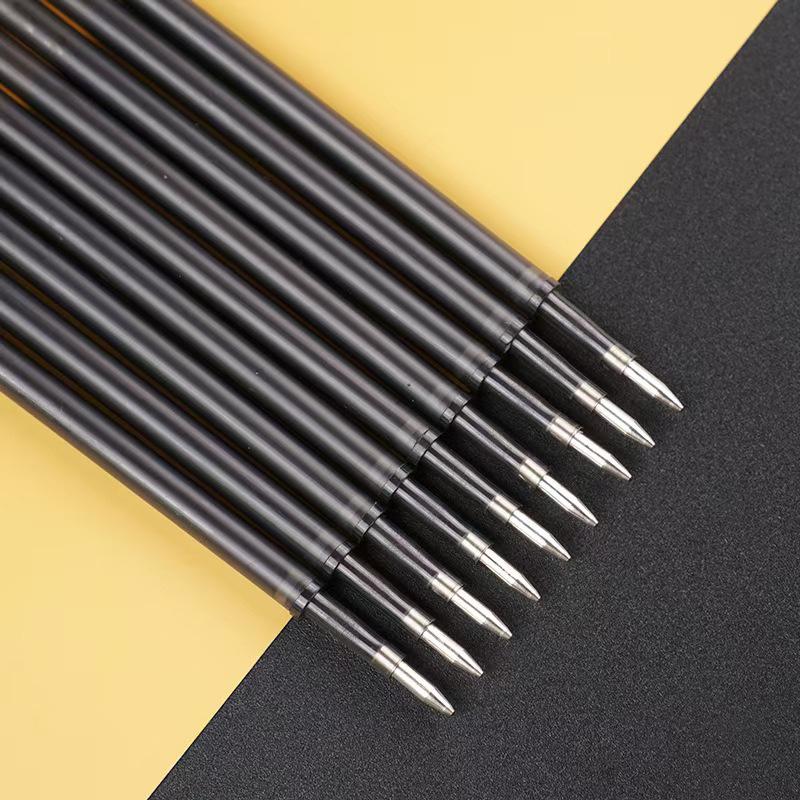 Erasable Click Pen Refills - Friction & Heat-Erase, Ideal for Student Calligraphy, Disappearing Ink, Neutral Refill 0.5mm Bullet Tip