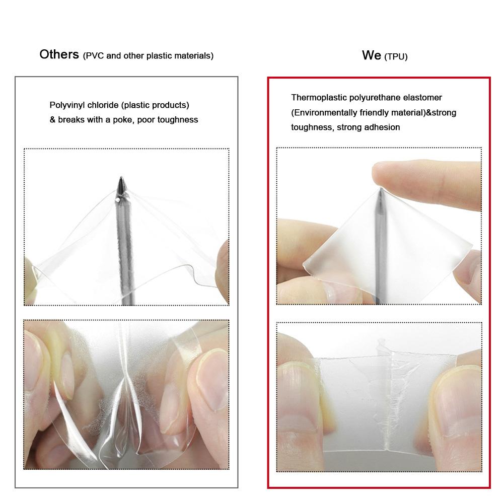 1-5pcs TPU Inflatable Patch Repair Kit Waterproof Swimming Pool Patch Repair for Air Mattress Bounce House Bounce House Tent