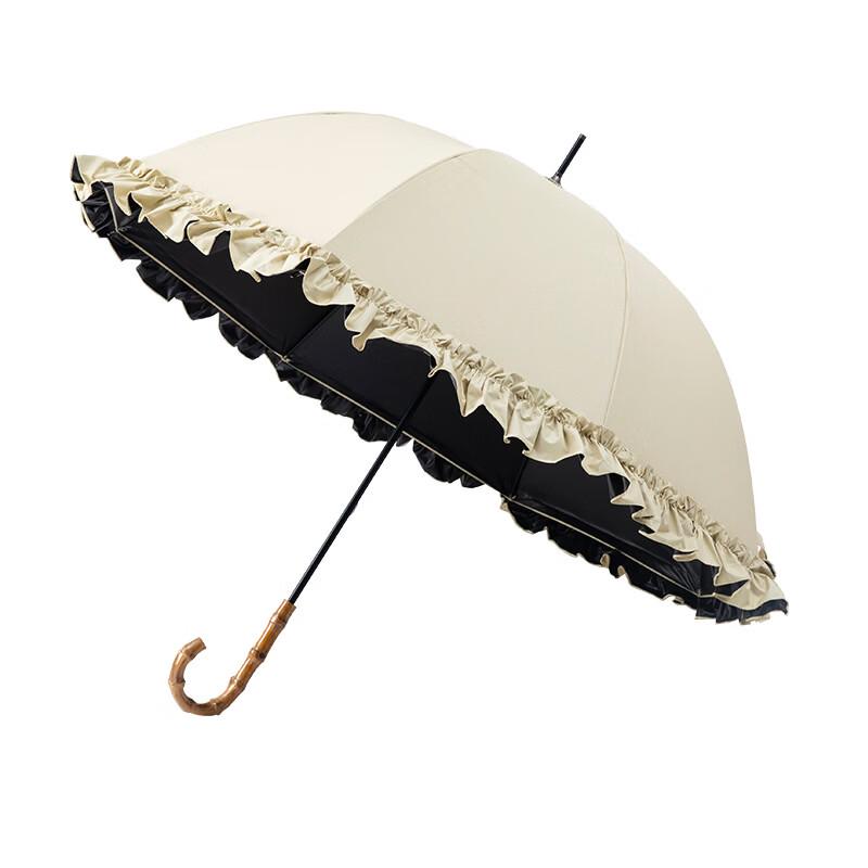 Handon Japanese Bamboo Handle Lace Umbrella
