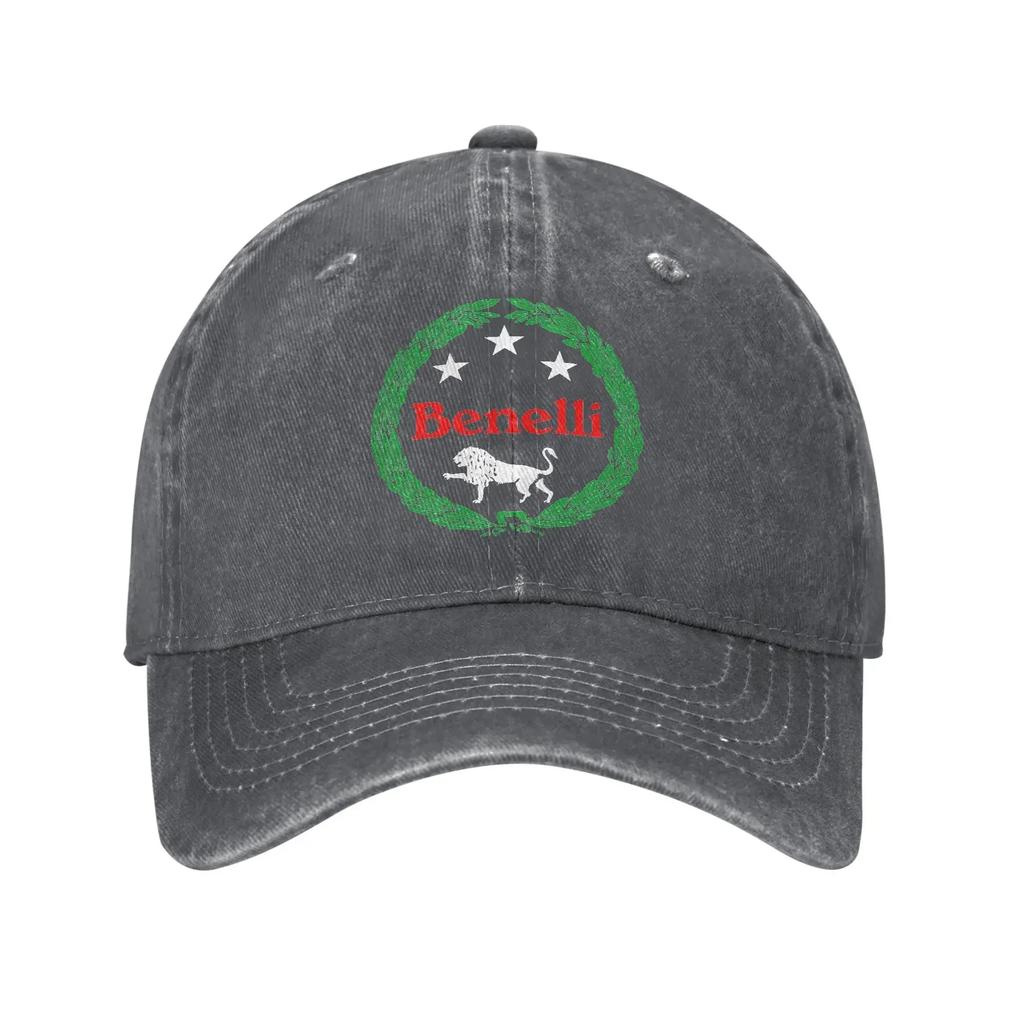 Casual Benellis Motorcycles Baseball Cap for Men Women Distressed Denim Snapback Hat  Outdoor Running Golf Adjustable Caps Hat