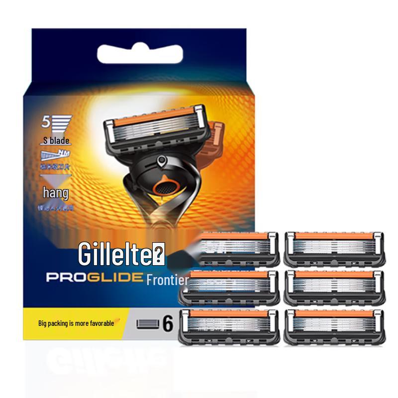 Gillette Fusion5 ProGlide 5-Layer Razor Blades Refills, 6-Count
