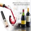 Wine Opener Air Pump Pressure Vacuum Wine Bottle Corkscrew Stainless Steel Pin Type Cork Out Tool Wine Opener Bar Accessories
