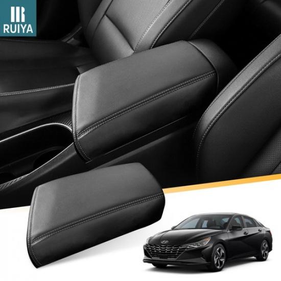 RUIYA Car Center Console Armrest Cover Protector For 2021-2025 Hyundai Elantra