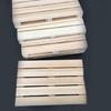 Premium Wood Beverage Coaster Natural Wooden Pallet Coasters for Bars Restaurant
