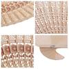12pcs Sandalwood Fan, 8 Inch Chinese Wooden Openwork Personal Handheld Folding Fan For Wedding Party Home Decorations