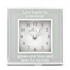 Amore Mirror Border Clock Eternity