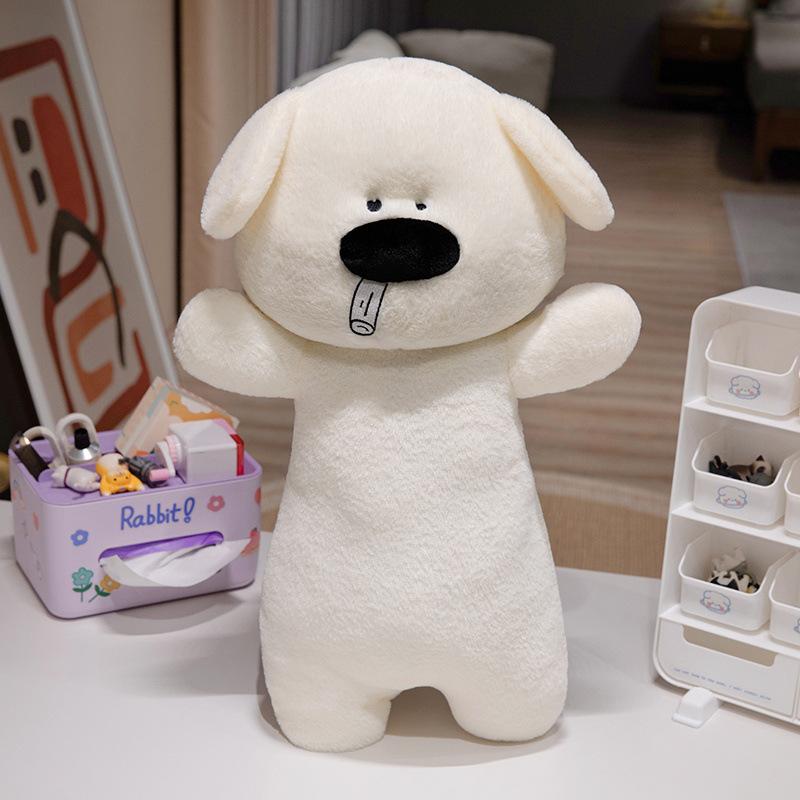Cartoon Dog Throw Pillow Plush Toy Doll Dog Doll Home Sofa Pillow Children'S Rag Doll