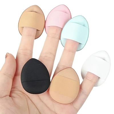 7/10PCS Mini Air Cushion Powder Puff Water Drop Shaped Concealer Makeup Tool Small Finger Tip Puff for Smooth Finish Application