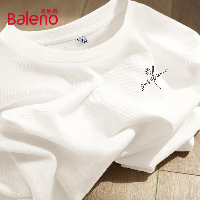 Baleno Women s Pure Cotton Calligraphy Print T-shirt 2XL